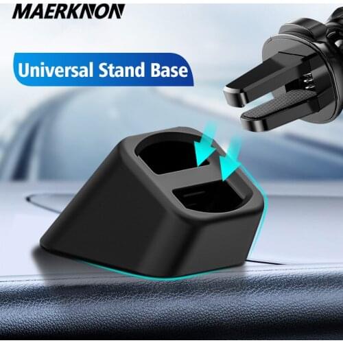 Gravity Magnetic Car Phone Holder Base Universal Dashboard Retrofit Mobile Stand Support Strong Adhesion Smartphone Bracket Base