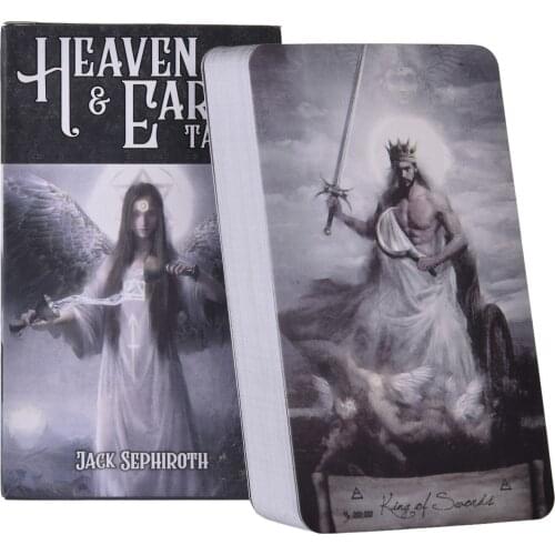 Tarot Cards For Heaven And Earth Tarot Board Games Tarot Cards Deck Board Games English For Family Gift Party Playing Charitable