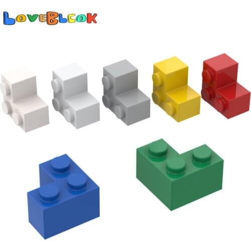 LoveBlock Brick 2x2 Corner Building Blocks Assembles MOC Parts DIY Toys Gift Creative Educational 2357 For Kids 10pcs/Lot
