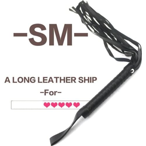 Leather Sex Products Spanking flirt whip Paddle Sex Toys BDSM sex games for married couples femdom sm appliance riding crop