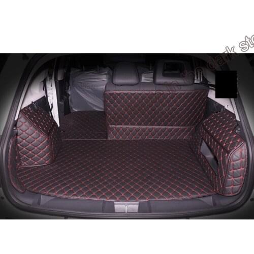 For jeep compass leather car trunk mat cargo liner 2008 2007 2010 2009 2011 2012 2013 2014 2015 2016 interior accessories