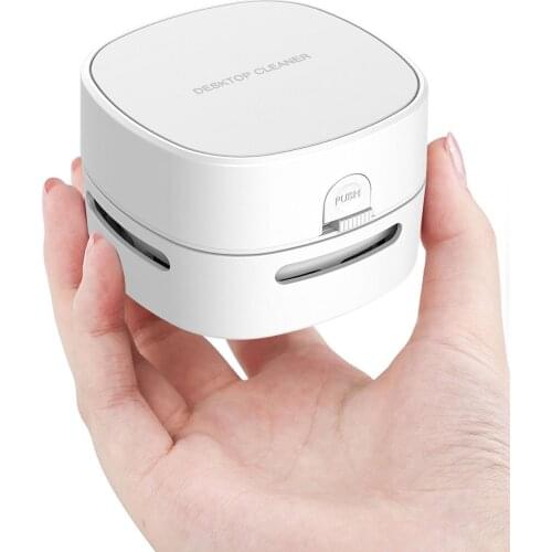 2021 Desktop Cleaner Mini Portable Vacuum Cleaner Office Desk Dust Home Table Sweeper Desktop Cleaner