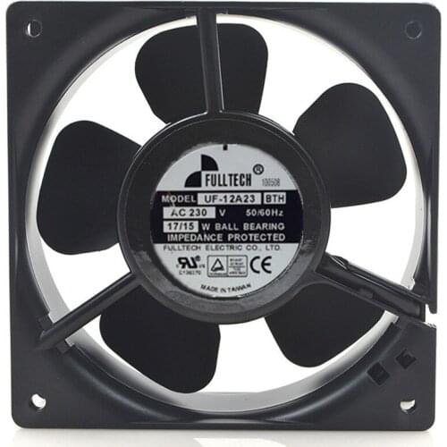New genuine UF-12A23BTH AC230 17 / 15W 12038 12CM axial cooling fan