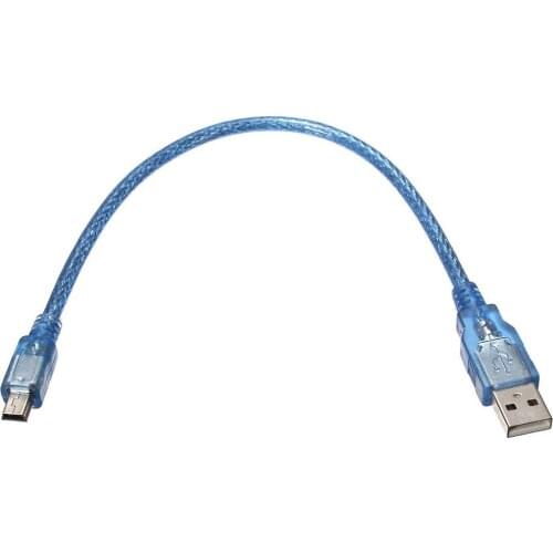 New USB 2.0 A Male to Mini USB B 5pin Male Data Cable Cord Adapter Converter 1FT