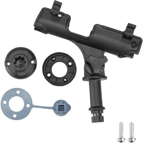 Adjustable Raft Rod Holder Pole Mount Fixed Bracket Fishing Tackle Tool Pole Bracket Kayaking Yacht Fishing Tackle Bracket Tool