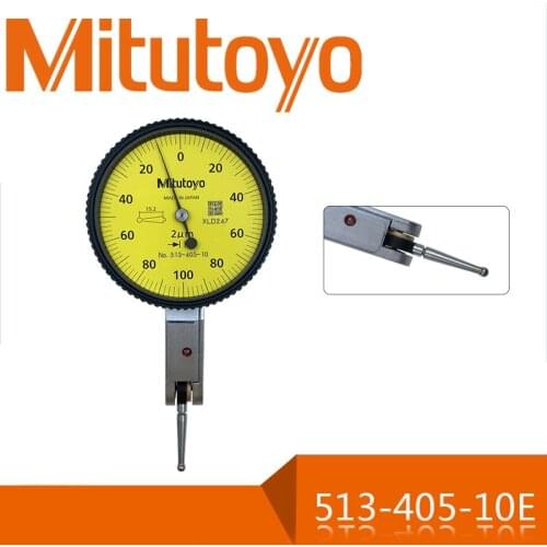 MITUTOYO 513-405-10E TI-112EX Measuring Range 0.2mm/0.002 0-100-0 Japan made Lever Dial Indicators