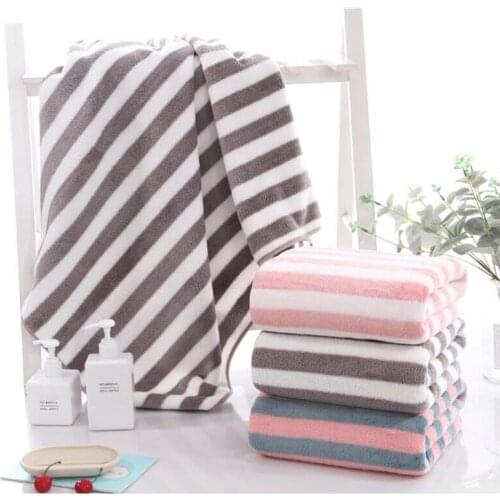 UBRUSH Polyester bath towel soft and strong absorbent edging bathing towel business super special gift towel