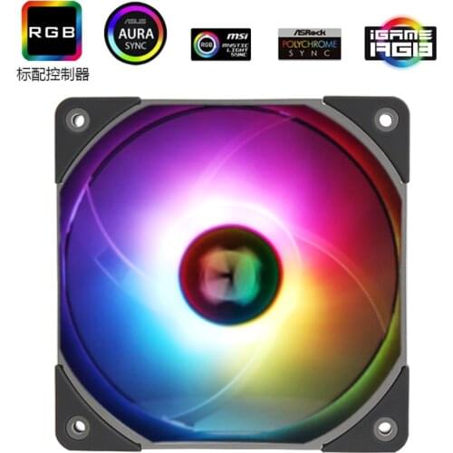 Thermalright C12015S 12cm chassis cooling fan 5v ARGB 12V RGB low noise 12 cm thin fan 15 mm thickness