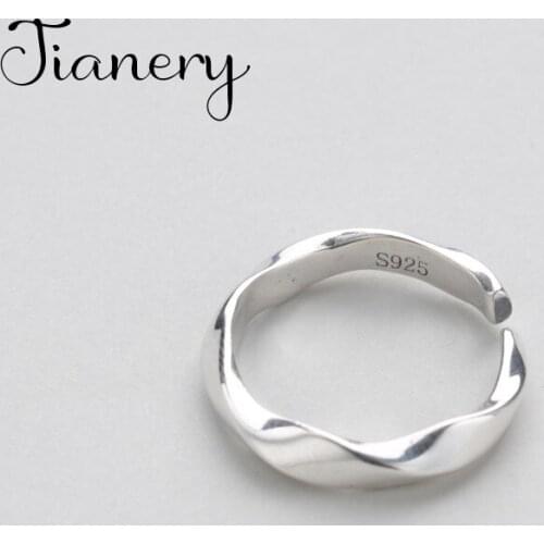JIANERY Vintage Silver Color Geometric Rings For Women Men Big Adjustable Rings Wholesale 2019