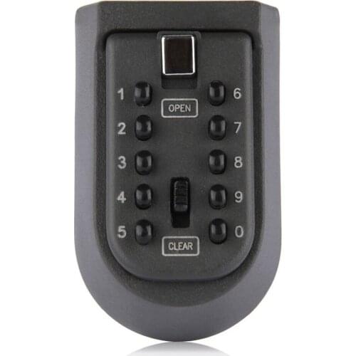 Combination Key Storage Lock Box Digital Door Anti-theft Code Lock Key Wall HangCryptex Code Padlock Multifunctional Waterproof