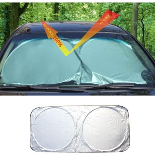 Car Summer Shade Protector Parasol Auto Front Window Sunshade Covers Car Sun Protector Interior Windshield Protection Anti UV