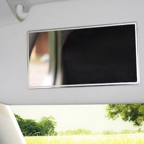 Car Safety View Back Seat Mirror Baby Car Mirror Stainless Steel Auto Interior Sun-Shading Visor HD Mirrors Car Accessories
