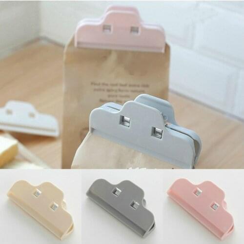 1PCS Multifunctional Sealed Clips Portable Practical Food Sealing Clamp Clip Powder Food Package Bag Home Snack Sealed Clip