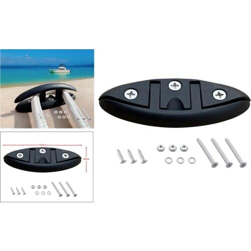 5inch Boat Flip Up Cleat Deck Hardwares Accessories Flush Mount 130x49mm