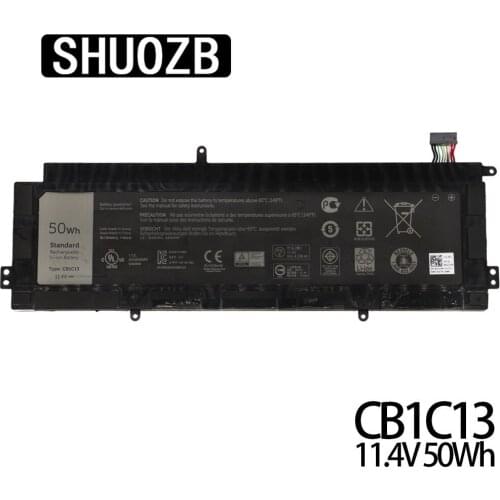 Old Laptop battery For Dell Chromebook 11 1132N 01132N Tablet CB1C13 11.4V 50wh 4336mAh