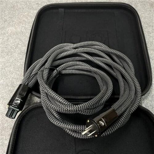 TORNADO Audiophile AC Power Cable High Current Low-Z / Noise-Dissipation HiFi Audio Line with 72V DBS
