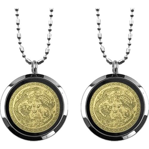 Bio Energy Spiritual Quantum Scalar Pendant Necklace Stainless Steel Charms Jewelry Women Men