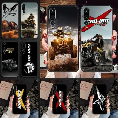 Can Am Team Phone case For Huawei P Mate P10 P20 P30 P40 10 20 Smart Z Pro Lite 2019 black trend cell cover luxury back painting