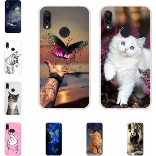 6.3" Coque For Redmi Note 7 Cover Case Soft Silicone For Redmi Note 7 PRO Back Case Cover Fundas For Redmi Note 7 Phone Cases