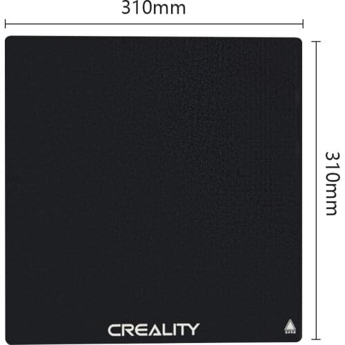 CREALITY Tempered Glass Plate Printer Platform Heated Bed Build Surface 310x310x3mm Special Chemical Coating For CR-10 CR-10S