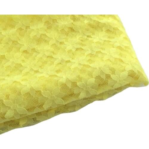 Width 59inch Elastic lace small gauze one-piece dress yarn short skirt baby clothes cape scarf fabric