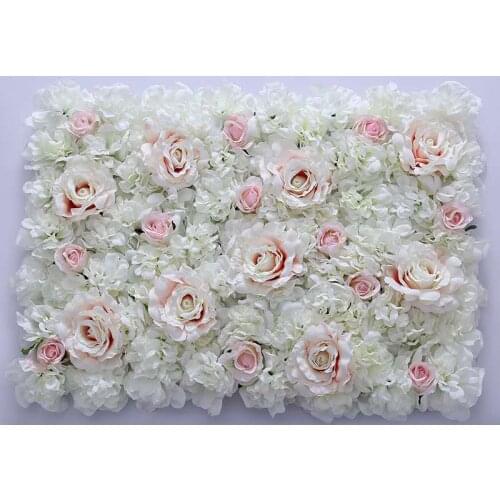 12pcs/lot Artificial silk hydrangea rose 3D flower wall wedding backdrop decoration flower stage decoration 40*60cm