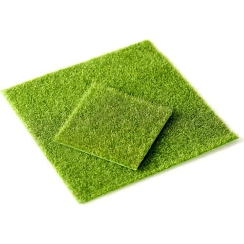 Simulation Grass Fake Moss Figurine Miniature Turf Home Decoration Diy Garden Balcony Accessories Ornament