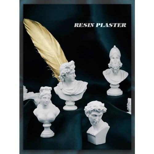 Creative Plaster Model Greek Mythology Giuliano Apollo Venus Soraka Resin Head Shoot Photo Decorative Backdrop Photography Props