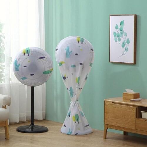 Round Eletric Fan Dust Cover Diameter 45cm Nets Fan Cover Waterproof Dustproof Stand Fan Cover Fan Guard Storage Bag
