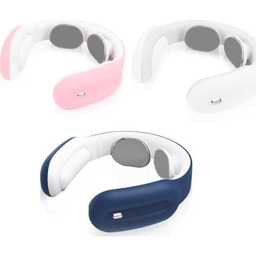 Smart Electric Neck Massager Far Infrared Heating Pain Relief Health Care Relaxation Cervical Vertebra Physiotherapy Massger