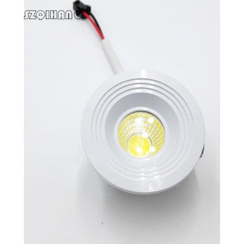 Mini 3W 5W COB Led Recessed Dimmable Downlights 110V 220V Down Led Spot Light Lamp for Cabinet Home Lights