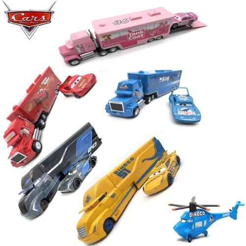 1:55 Metal Diecast Disney Pixar Cars 2 3 Lightning McQueen Jackson Storm Car Model Children Boys Toy Birthday Christmas Gift