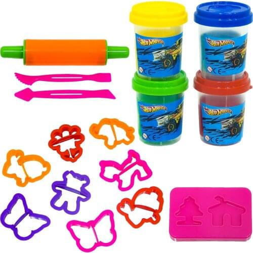 Hot Wheels Bag Plasticine Set