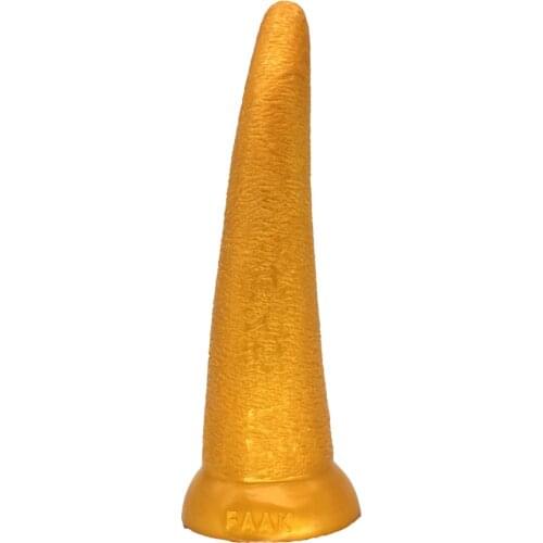 NNSX Imitate long hairy ivory anal plug 18+Erotic sex toys Silicone colored dildos Vaginal massage G-spot stimulation