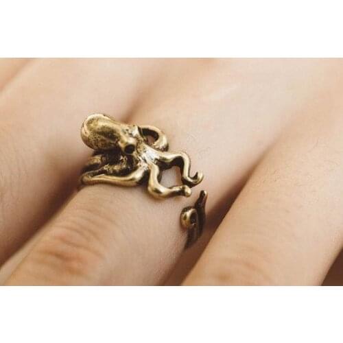 New Fashion Octopus ring,sea animal,adjustable rings,vintage,gift idea