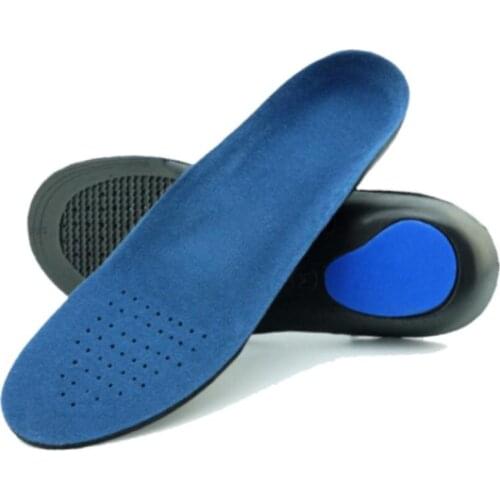 Arch Support Orthotic Insoles for feet Height 3cm High Quality 3D Comfortable Plush Cloth Flat Feet Orthopedic Insoles Foot Pad
