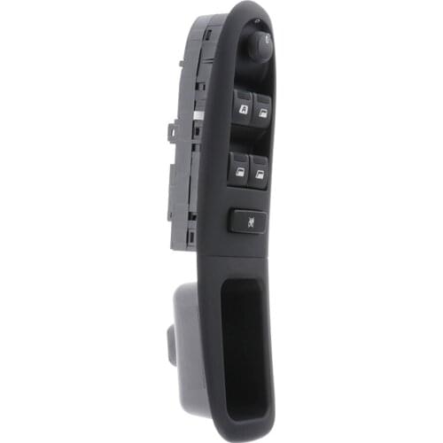 Power Window Switch, Front Left Driver Side, Master Control Console Switch for Peugeot 406 8B Baujahr 95-04, OEM:6554.CF
