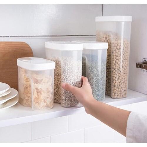 Food Storage Box Sealed Containers Leakproof Storage Box Crisper for Cereal Spaghetti Noodle Pasta Grain