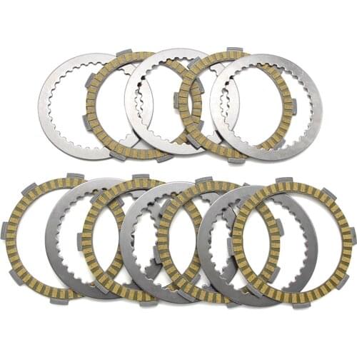 Motorcycle Clutch Friction Disc Plate Kit For Honda CMX250 CMX250X CB250 Nighthawk Two Fifty Police CD250 VT250 FD Accessories