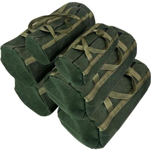 1pcs Durable Thicker Canvas Tool Pouch For Electrical Tool Storage Organizer Portable Instrument Case Tote Bag