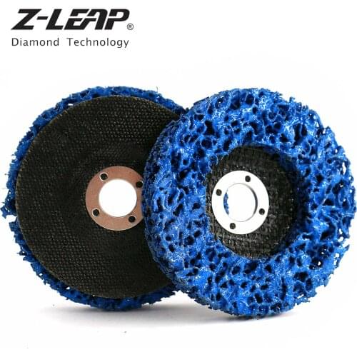 Z-LEAP 3pcs NylonTape Disc P Tape Disc Paint, Abrasive Wheel for Paint, Rust Proof, Clean for Durable Angle Grinder, 115mm/125mm