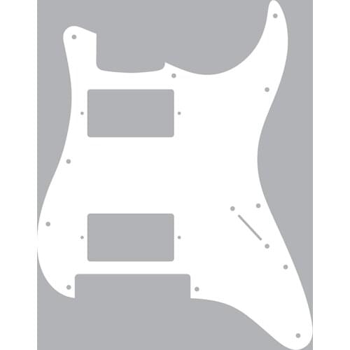 Gitar Parts -For US Strat Guitar Pickguard With Floyd Rose Tremolo Bridge HH Humbucker Scratch Plate No control hole