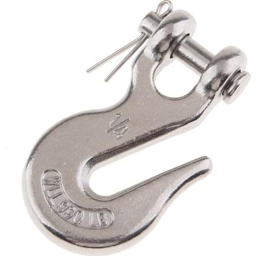1 / 4 " Clevis Hook Winch Cable Hook Tow Chain Towing