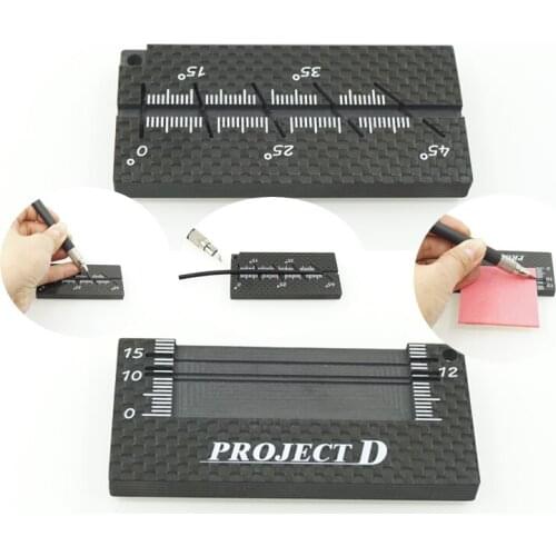 1PC Multi-angle Cutter Hose Angle/Sponge Brake Dual-use Slicer for Tamiya Mini 4WD DIY Tools