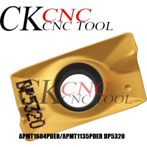 10pcs APMT1604PDER/APMT1135PDER DP5320 milling carbide insert turning tool Lathe APMT1135/1604cnc tools milling cutter finishing