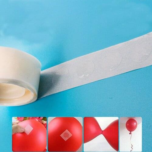 100 Points Balloon Dot Glue 1st 1 2 3 4 21st 30 40 Year Happy Birthday Party Decoration Adult Kids Boy Girl Baby Shower Supplies