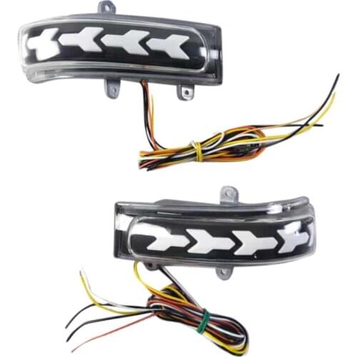 Side Rearview Mirror LED Turn Signal Light Repeater Lamp for TOYOTA HILUX CAMRY VIOS ALTIS AVANZA