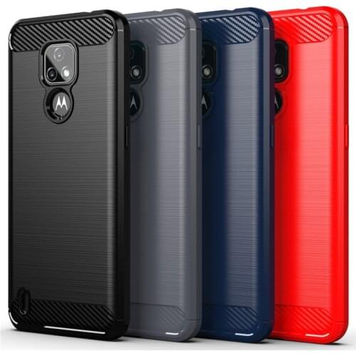 For Motorola Moto E7 2020 Case For Moto E6s 2020 Cover Shockproof Soft Silicone Protective Phone Bumper For Moto E7 G9 Play