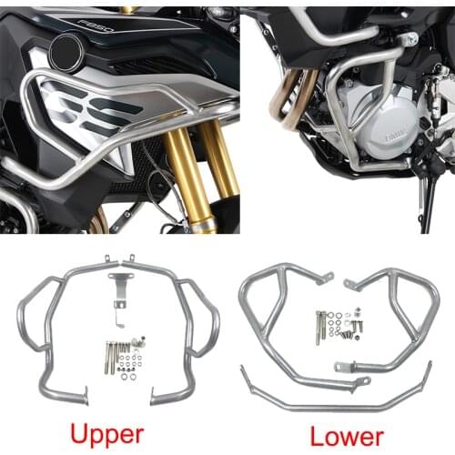 For BMW F750GS F850GS 2018 2019 Motorcycle Accessories Engine Guard Crash Tank Bar Bumper Upper Lower Fairing Frame Protector