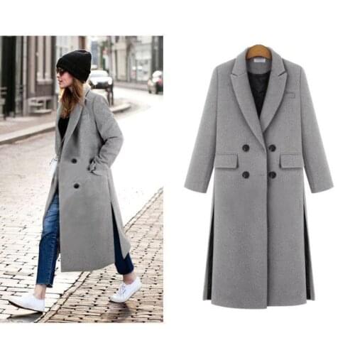 KALEIRDA Women's Coats With A Collar